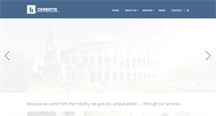 Desktop Screenshot of cementis.com