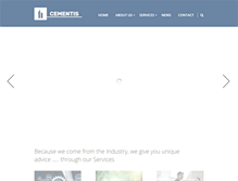Tablet Screenshot of cementis.com